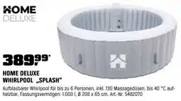 OBI Home deluxe whirlpool ,,splash" Angebot