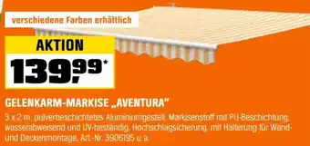 OBI Gelenkarm-markise „aventura" Angebot
