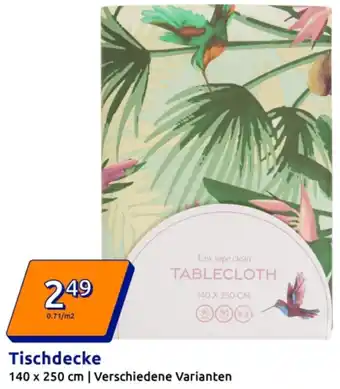 Action Tischdecke Angebot