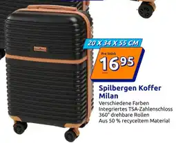 Action Spilbergen Koffer Milan Angebot