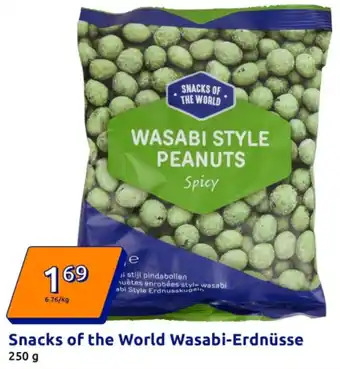 Action Snacks of the World Wasabi-Erdnüsse Angebot