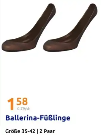 Action Ballerina-Füßlinge Angebot