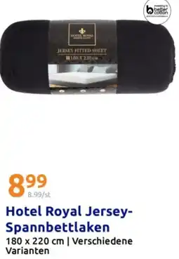 Action Hotel Royal Jersey Spannbettlaken Angebot