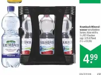 Marktkauf Krumbach Mineralwasser Angebot