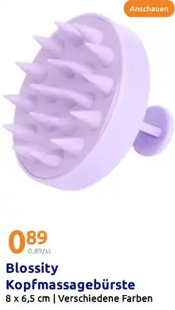 Action Blossity Kopfmassagebürste Angebot
