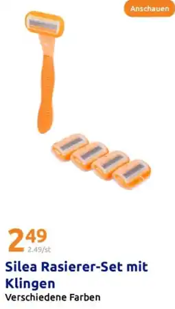 Action Silea Rasierer-Set mit Klingen Angebot