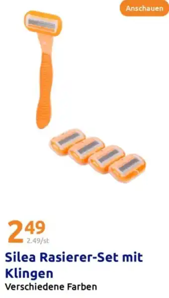 Action Silea Rasierer-Set mit Klingen Angebot