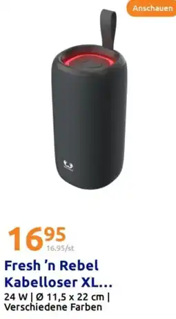 Action Fresh 'n Rebel Kabelloser XL... Angebot