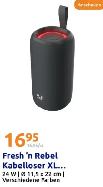 Action Fresh 'n Rebel Kabelloser XL... Angebot