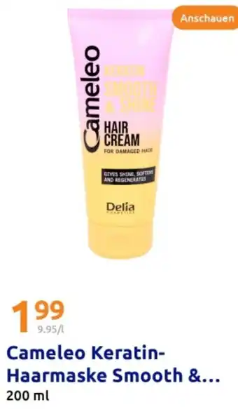 Action Cameleo Keratin Haarmaske Smooth &... Angebot