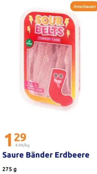 Action Saure Bänder Erdbeere Angebot