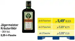 METRO Jägermeister Kräuterlikör Angebot