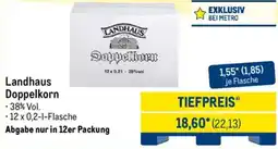 METRO Landhaus Doppelkorn Angebot