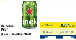 METRO Heineken Pils Angebot