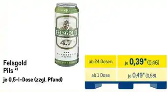 METRO Felsgold Pils Angebot