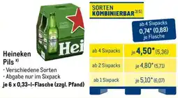 METRO Heineken Pils Angebot