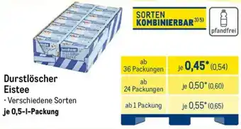 METRO Durstlöscher Eistee Angebot