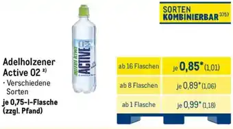 METRO Adelholzener Active 02 Angebot