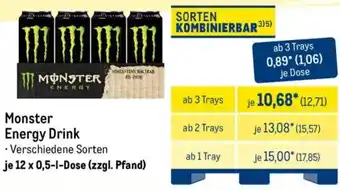 METRO Monster Energy Drink Angebot
