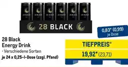 METRO 28 Black Energy Drink Angebot