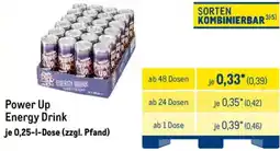 METRO Power Up Energy Drink Angebot