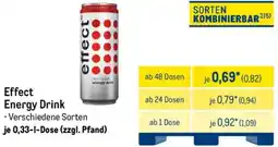 METRO Effect Energy Drink Angebot