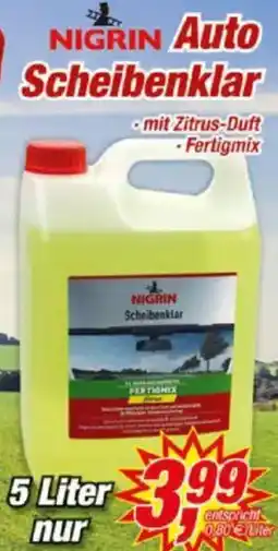 Posten Börse NIGRIN Auto Scheibenklar Angebot