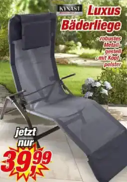 Posten Börse KYNAST Luxus Bäderliege Angebot