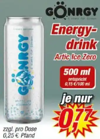 Posten Börse GÖNRGY Energydrink Angebot