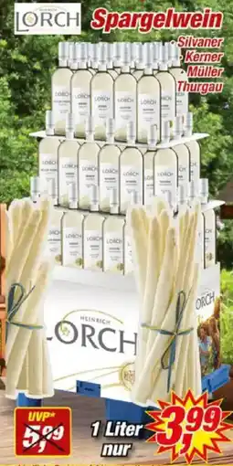 Posten Börse LORCH Spargelwein Angebot
