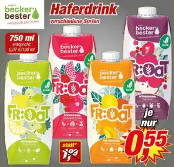 Posten Börse becker bester Haferdrink Angebot