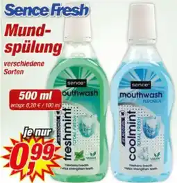 Posten Börse Sence Fresh Mundspülung Angebot
