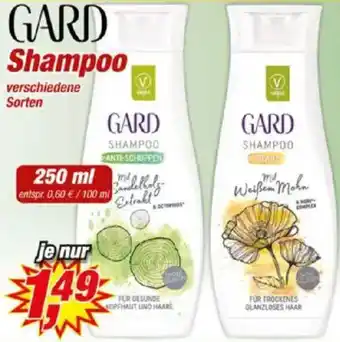 Posten Börse GARD Shampoo Angebot