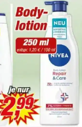 Posten Börse NIVEA Bodylotion Angebot