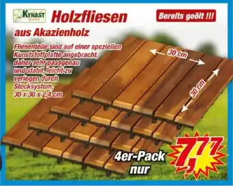 Posten Börse KYNAST Holzfliesen Angebot