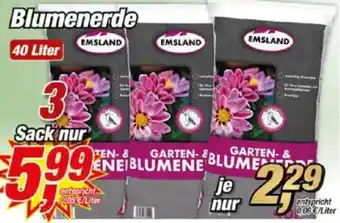 Posten Börse EMSLAND Blumenerde Angebot