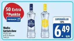 Edeka Wodka Gorbatschow 37,5% Vol. Angebot