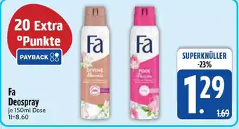 Edeka Fa Deospray Angebot