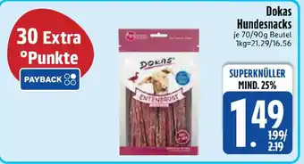Edeka Dokas Hundesnacks Angebot