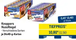 METRO Knoppers NussRiegel Angebot