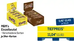 METRO M&M's Einzelbeutel Angebot