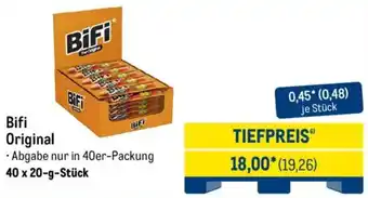 METRO Bifi Original Angebot