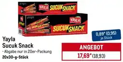 METRO Yayla Sucuk Snack Angebot