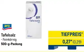 METRO aro Tafelsalz Angebot