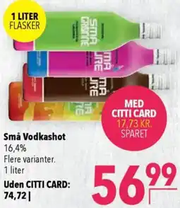 CITTI Markt Små Vodkashot Angebot