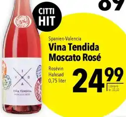 CITTI Markt Vina Tendida Moscato Rosé Angebot