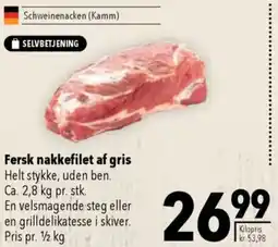 CITTI Markt Fersk nakkefilet af gris Angebot