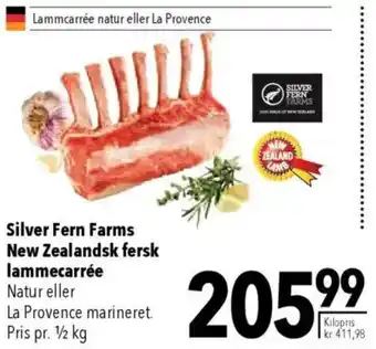 CITTI Markt Silver Fern Farms New Zealandsk fersk lammecarrée Angebot