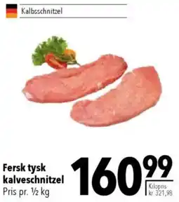 CITTI Markt Fersk tysk kalveschnitzel Angebot