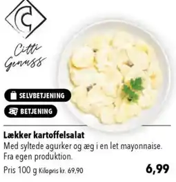 CITTI Markt Lækker kartoffelsalat Angebot